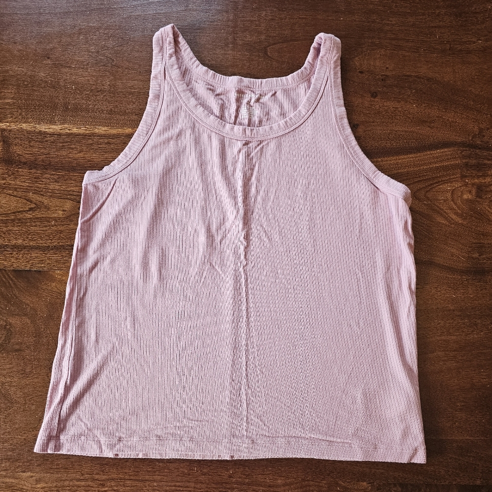American Eagle Tank in Dusty Pink Soft & Sexy Ribbed Size XL